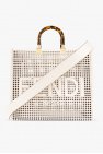 Fendi 8BH386 Sunshine Medium 8575 Two-toned perforated leather shopper