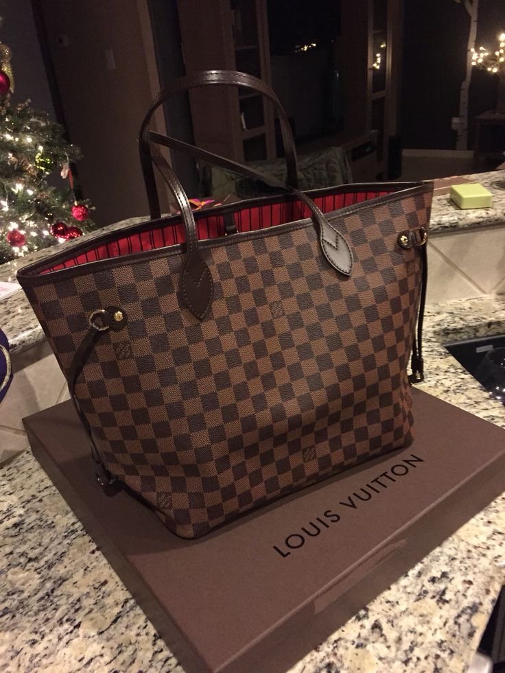 Louis Vuitton Neverfull GM Bag Damier Ebene N41357 BLV114 photo review