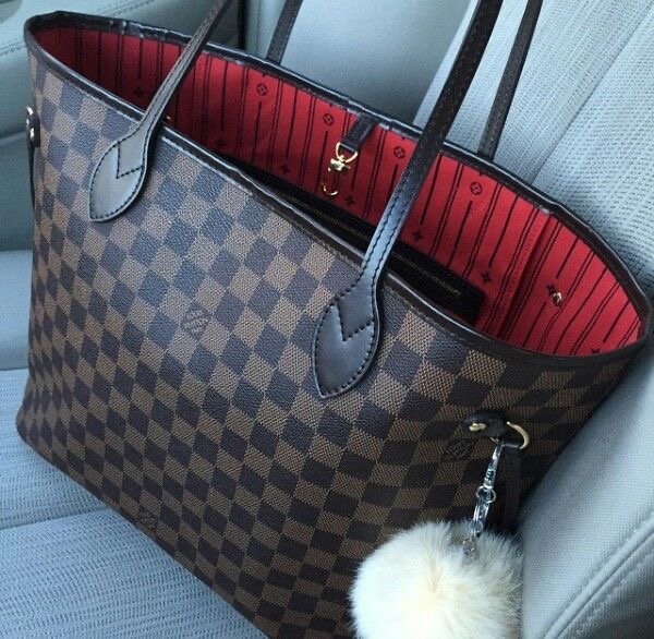 Louis Vuitton Neverfull GM Bag Damier Ebene N41357 BLV114 photo review