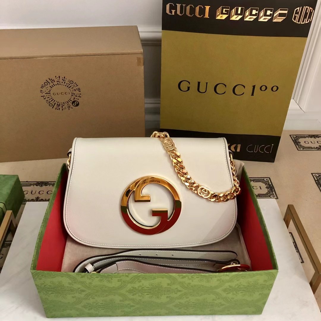 GUCCI BLONDIE SHOULDER BAG  Style ‎699268 UXX0G 9022