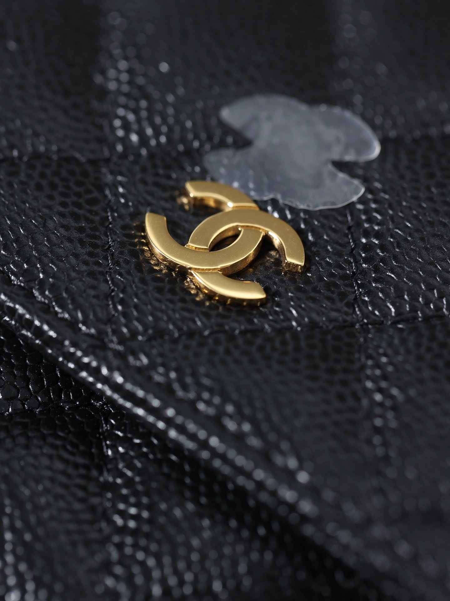 Chanel Woc Gold  Chain Black