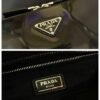 Prada 2VZ084 Re-Nylon and Leather Backpack Black