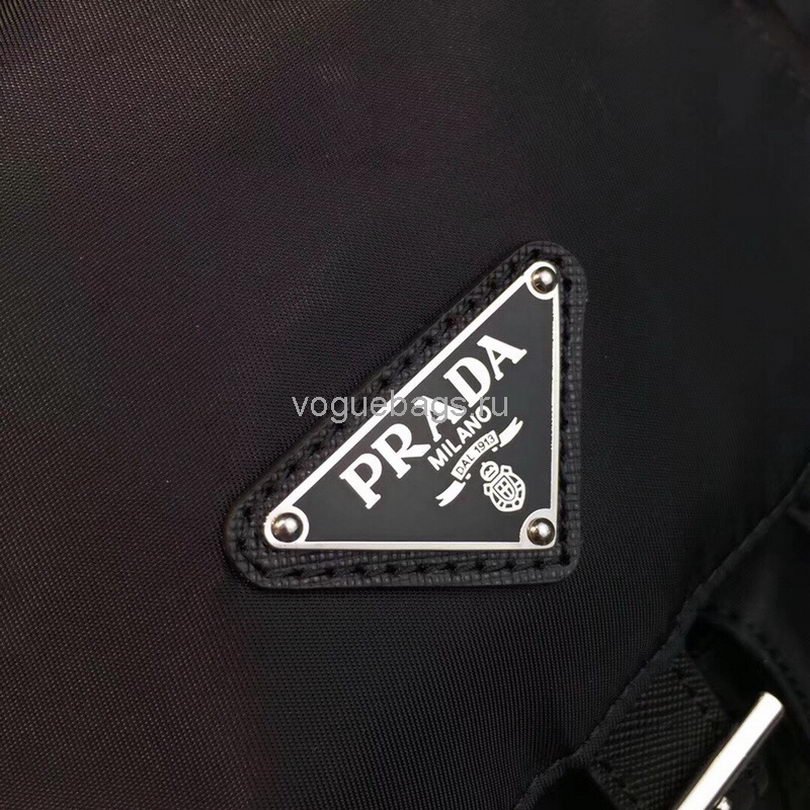 Prada 1BZ811 Nylon Backpack Bag in Black
