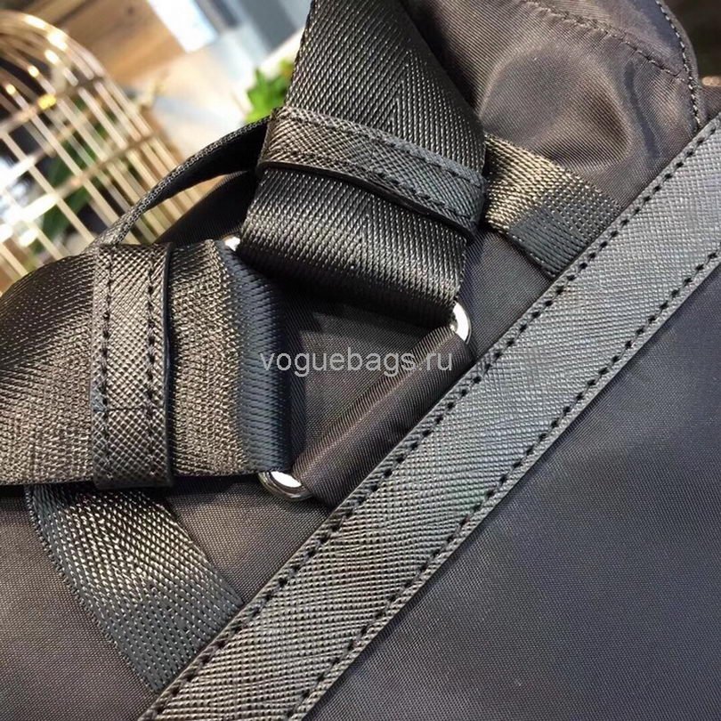 Prada 1BZ811 Nylon Backpack Bag in Black