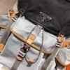 Prada 2VZ074 Nylon Backpack Bag in Gray