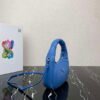 Prada 1BA384 Prada Soft Padded Nappa Leather Mini Bag Light Blue