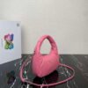 Prada 1BA384 Prada Soft Padded Nappa Leather Mini Bag Pink