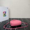 Prada 1BA384 Prada Soft Padded Nappa Leather Mini Bag Pink