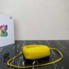 Prada 1BA384 Prada Soft Padded Nappa Leather Mini Bag Yellow