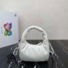 Prada 1BA384 Prada Soft Padded Nappa Leather Mini Bag White