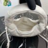 Prada 1BA384 Prada Soft Padded Nappa Leather Mini Bag White