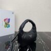 Prada 1BA384 Prada Soft Padded Nappa Leather Mini Bag Black