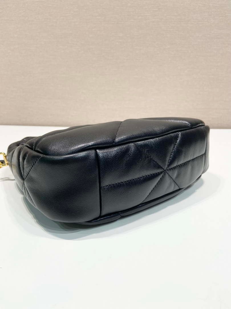 Prada 1BA384 Nappa-leather mini bag with topstitching