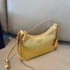 Prada 1BC204 Saffiano Leather Mini-Bag Gold