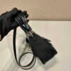 Prada 1BA368 Prada Moon Re-Nylon and leather bag Black