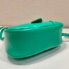 Prada 1BA368 Moon padded nappa-leather bag Green