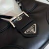 Prada 1BA368 Moon padded nappa-leather bag Black