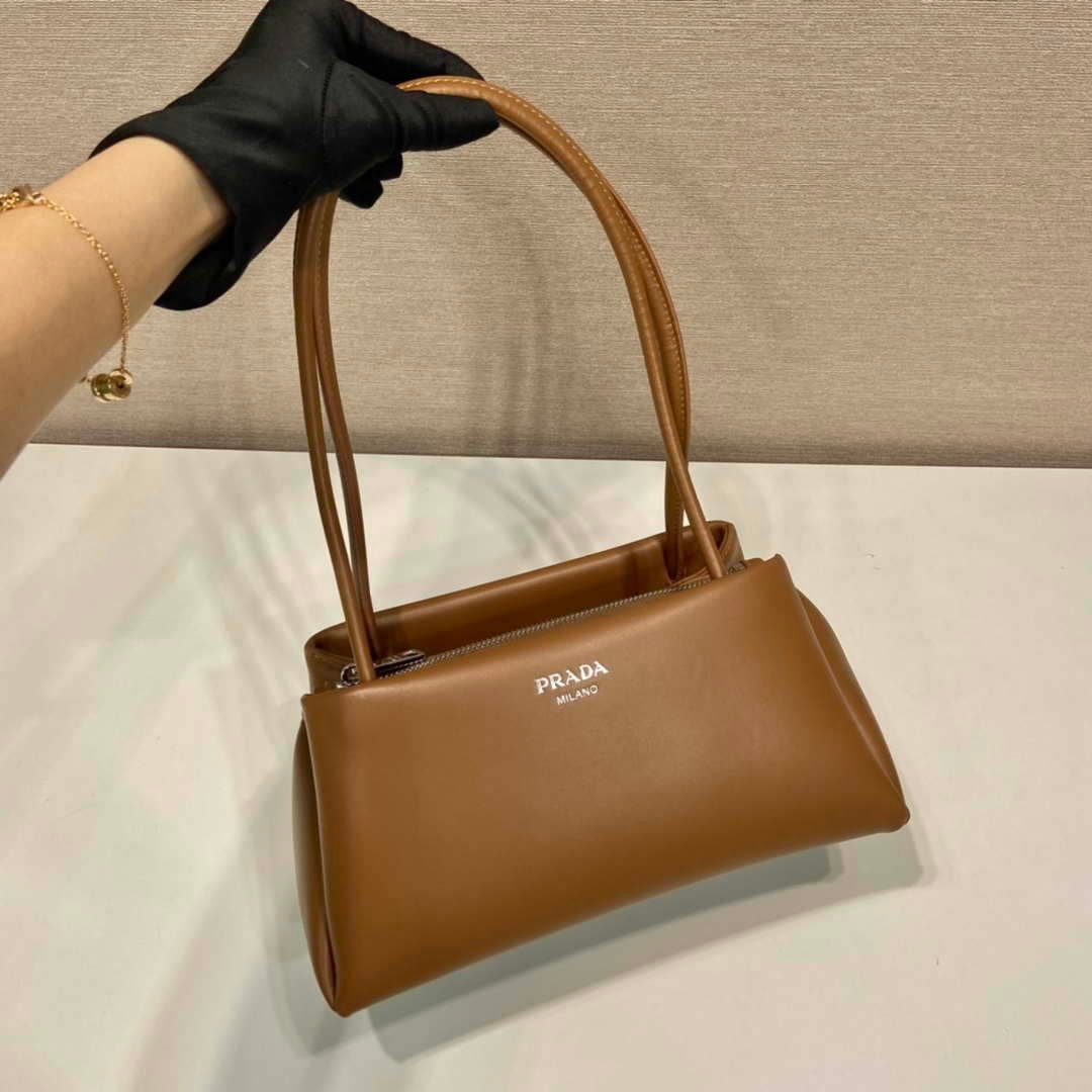 Prada 1BA368 Leather mini-bag Bag Brown