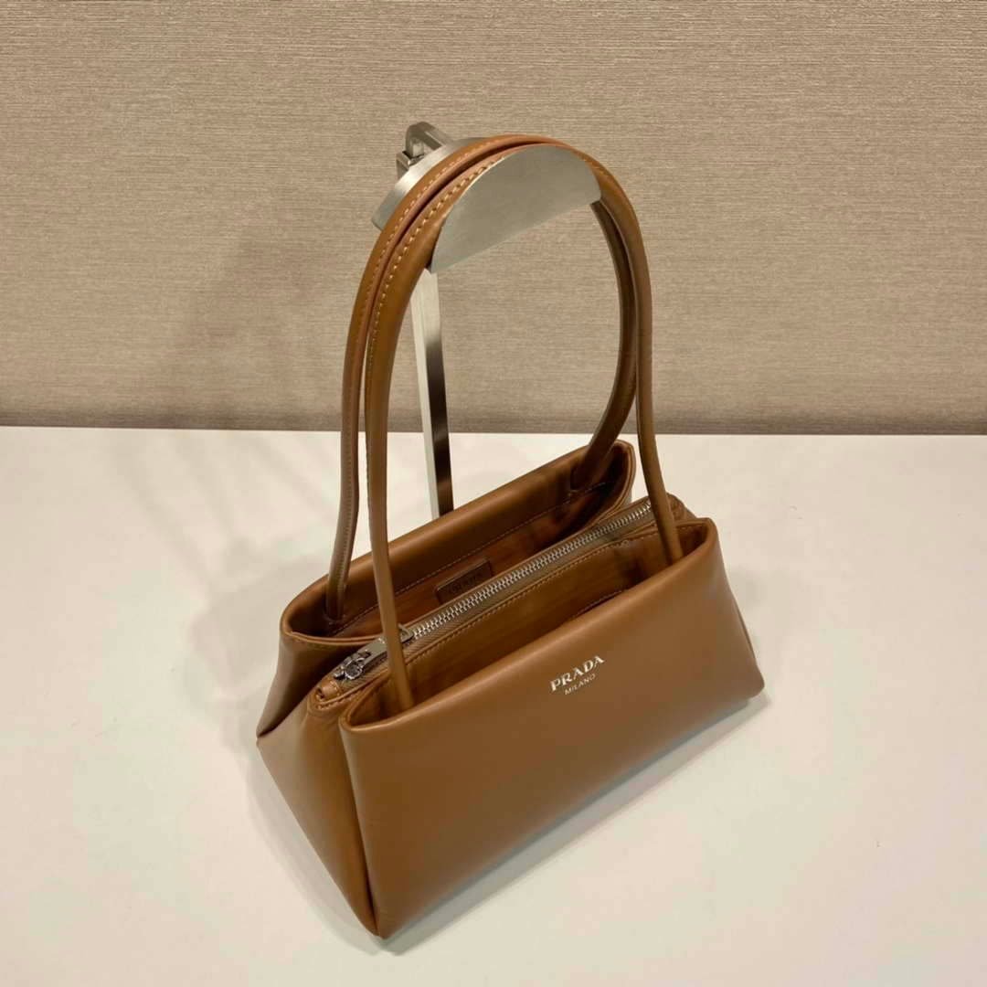 Prada 1BA368 Leather mini-bag Bag Brown