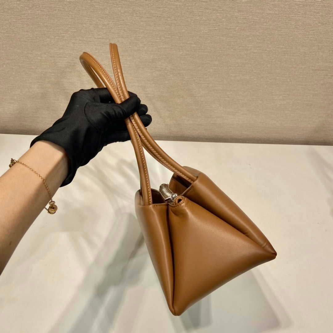 Prada 1BA368 Leather mini-bag Bag Brown