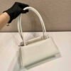 Prada 1BA368 Leather mini-bag Bag White