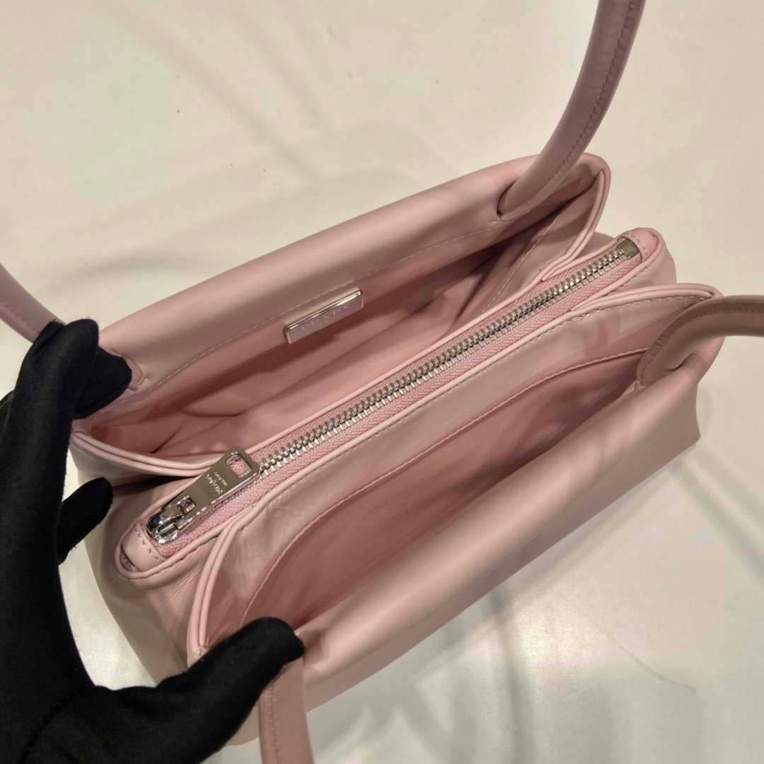 Prada 1BA368 Leather mini-bag Bag Pink