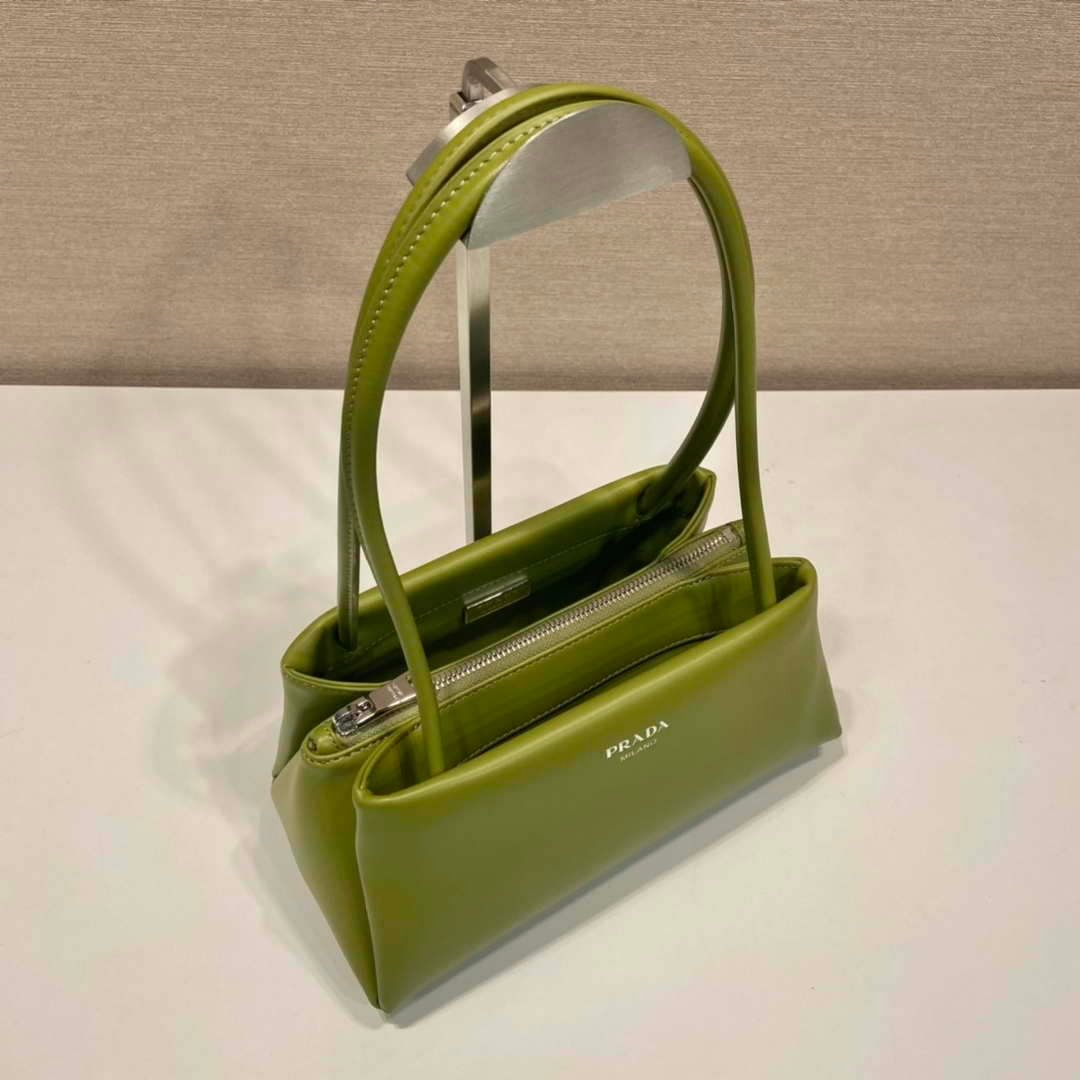 Prada 1BA368 Leather mini-bag Bag Green