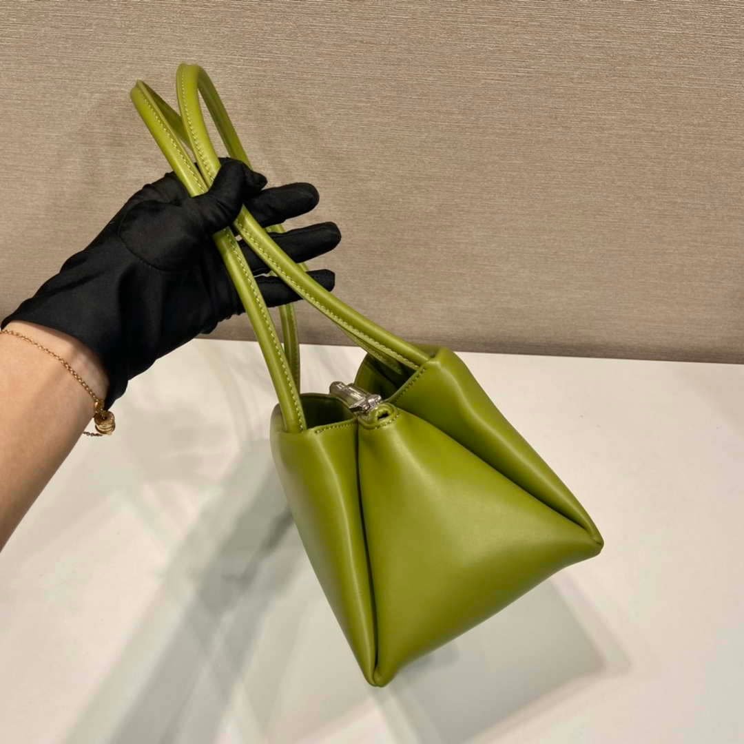 Prada 1BA368 Leather mini-bag Bag Green