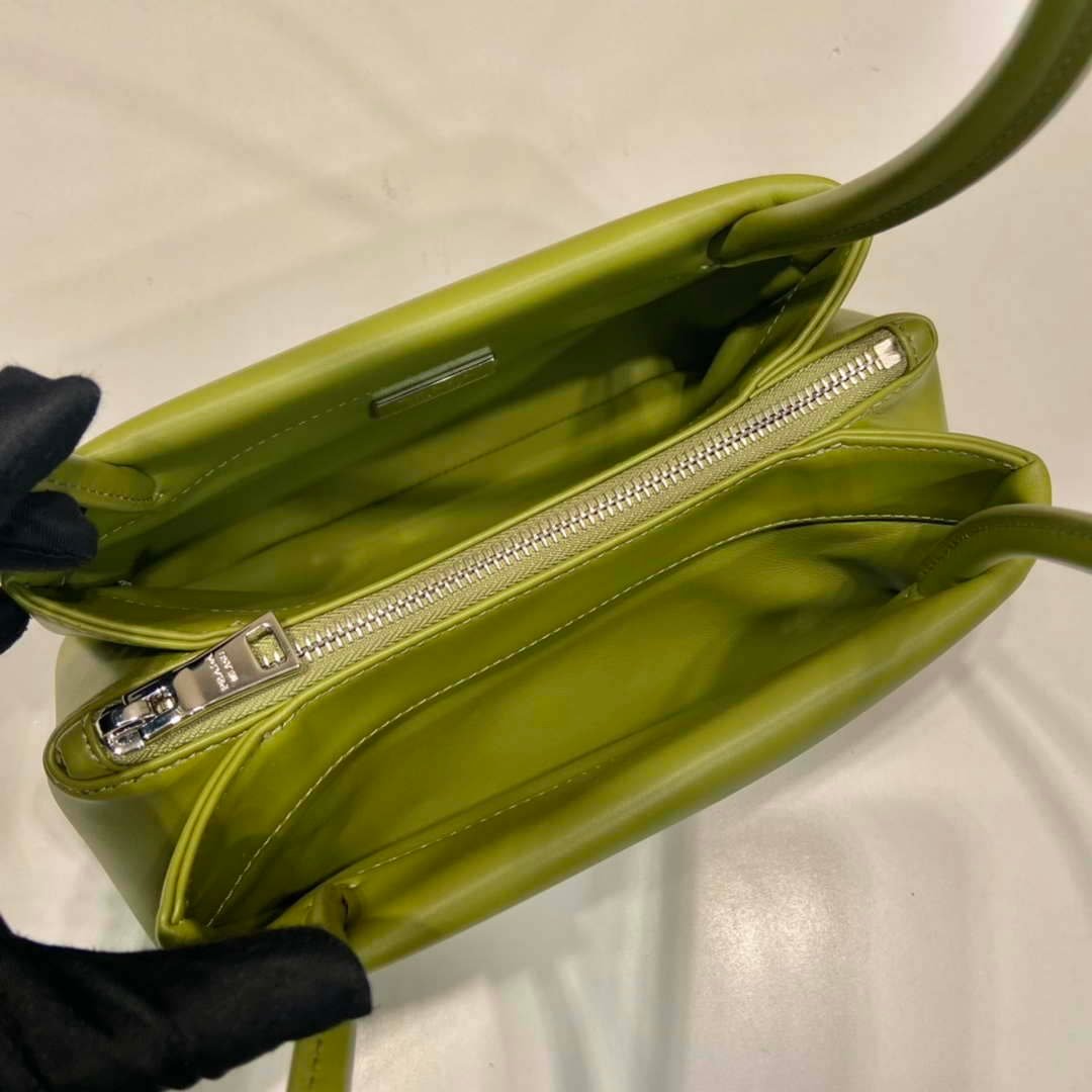 Prada 1BA368 Leather mini-bag Bag Green