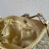 Prada 1BC169 Prada Cleo satin bag with appliqués Gold