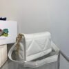 Prada Padded nappa leather shoulder bag 1BD306 Beige