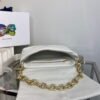 Prada Padded nappa leather shoulder bag 1BD306 Beige