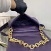 Prada Padded nappa leather shoulder bag 1BD306 Purple