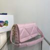 Prada Padded nappa leather shoulder bag 1BD306 Pink