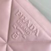 Prada Padded nappa leather shoulder bag 1BD306 Pink