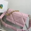 Prada Padded nappa leather shoulder bag 1BD306 Pink