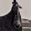 Prada 1NE515 Re Edition 2000 Shearling Mini Bag Black