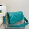 Prada Padded nappa leather shoulder bag 1BD306 Green