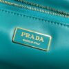 Prada Padded nappa leather shoulder bag 1BD306 Green