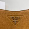 Prada 1BH191 Leather mini shoulder bag tan