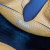 Prada 1BH191 Leather mini shoulder bag tan