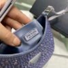 Prada 1BC169 Prada Cleo satin bag with appliqués Purple