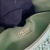 Prada 1BC169 Prada Cleo satin bag with appliqués Green