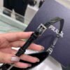 Prada 1BC169 Prada Cleo satin bag with appliqués Black