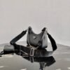 Prada 1BH204 Prada Re-Edition 2005 Saffiano leather Bag in Black Silver
