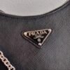 Prada 1BH204 Prada Re-Edition 2005 Saffiano leather Bag in Black Silver