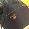 Prada 1BH038 Prada Duet Re-Nylon Bucket shoulder bag Black