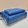 Prada 2VH152 Saffiano leather shoulder bag Blue