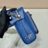 Prada 2VH152 Saffiano leather shoulder bag Blue