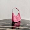 Prada 1NE204 Prada Nylon and Saffiano Leather Mini Bag in Pink
